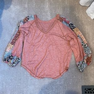 Long sleeve flowy top